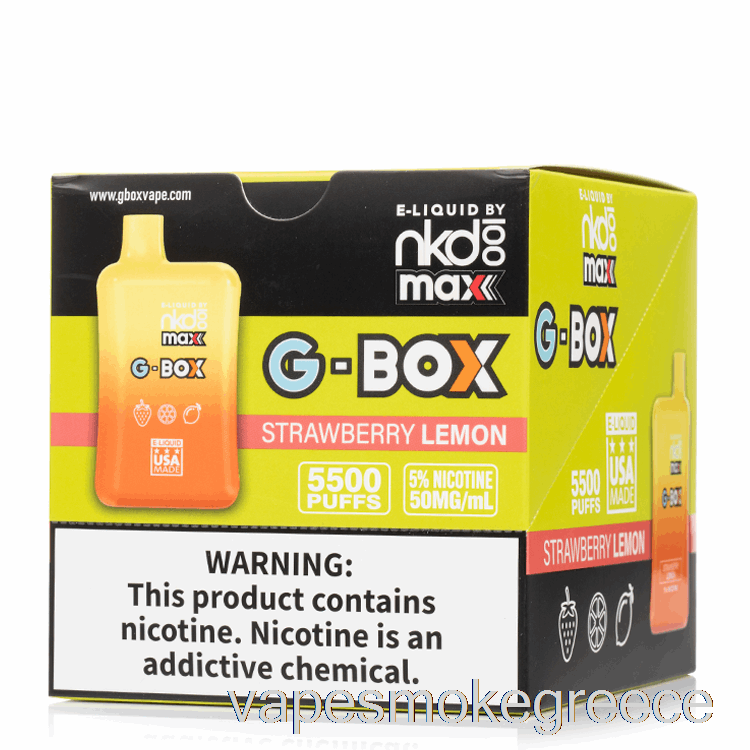 Vape Greece [10-pack] Gbox X γυμνό 100 5500 μιας χρήσης